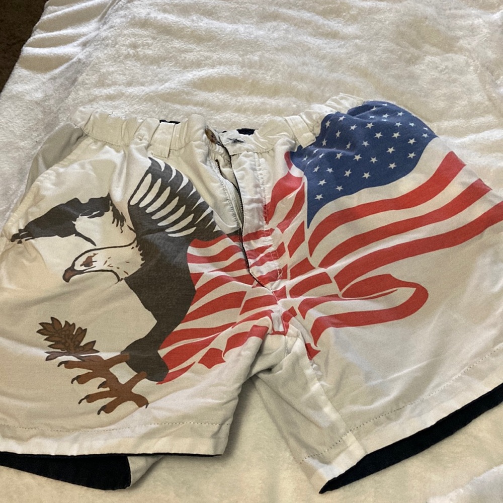 Reversible shorts, size large